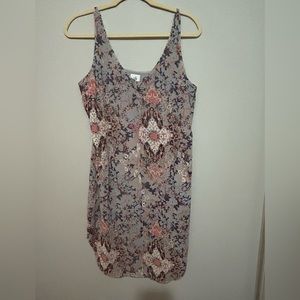 Cabi Floral Spaghetti‎ Strap Summer Dress sz S Small